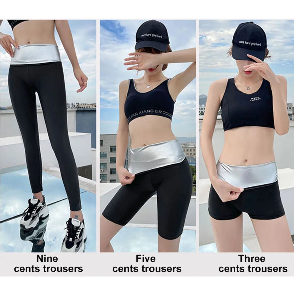 Sauna Sweat Short Pants Suits for Women High Waist Slimming Shorts Compression Thermo Workout Body Shaper Thighs