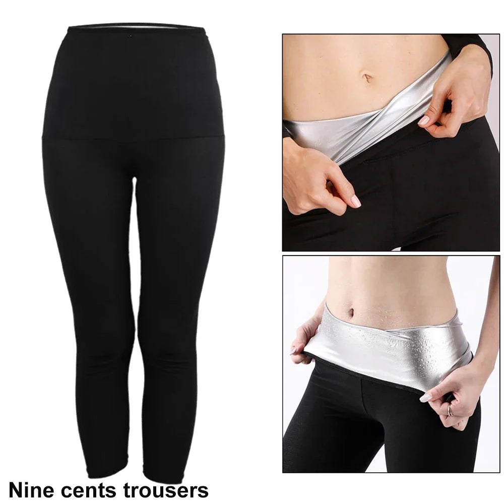 Sauna Sweat Short Pants Suits for Women High Waist Slimming Shorts Compression Thermo Workout Body Shaper Thighs