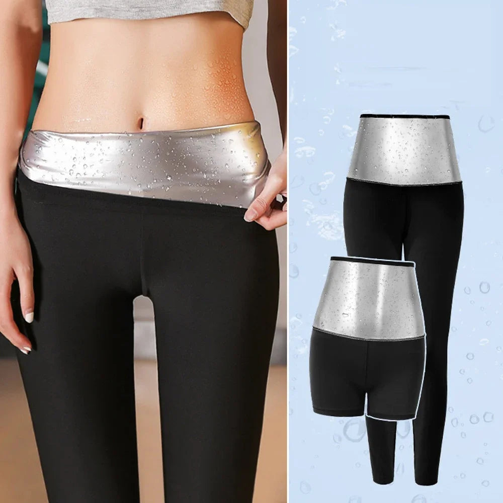 Sauna Sweat Short Pants Suits for Women High Waist Slimming Shorts Compression Thermo Workout Body Shaper Thighs