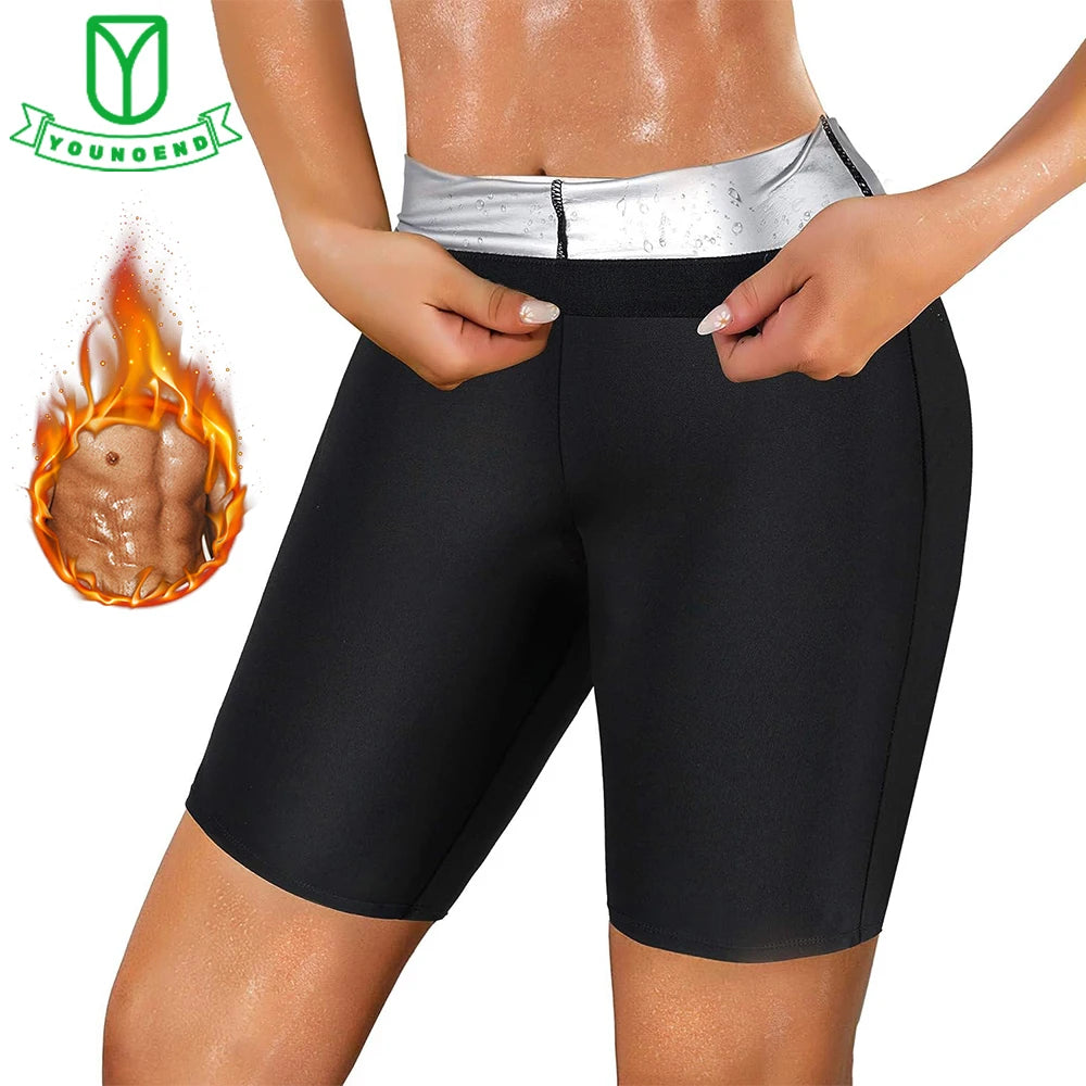 Sauna Sweat Short Pants Suits for Women High Waist Slimming Shorts Compression Thermo Workout Body Shaper Thighs